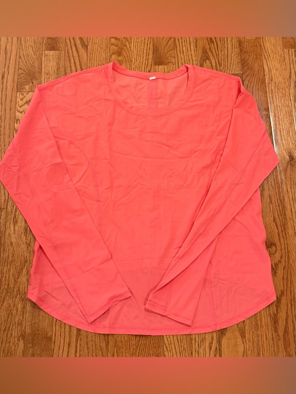 lululemon athletica Hot Pink Long Sleeve Athletic Tee